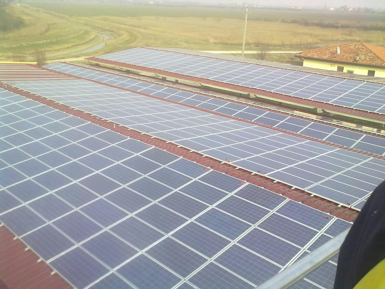 Installation of photovoltaic panels